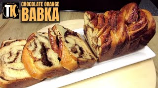 How to prepare Chocolate Orange Babka  Best Chocolate Babka Recipe  Amazing Twisted Bread Recipe [upl. by Emearg]