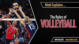 The Rules of Volleyball  EXPLAINED [upl. by Atnovart719]