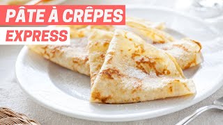 Une pâte à crêpes ultra rapide pour la Chandeleur [upl. by Wilie258]