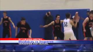 Undefeated Vergennes vs Middlebury in boys basketball [upl. by Koziarz409]