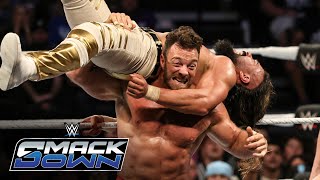 LA Knight overcomes Andrade in United States Title Match SmackDown highlights Sept 20 2024 [upl. by Barsky273]