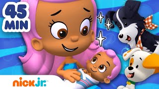 Bąbelkowy świat gupików  45 minut przygód Bąbelkowych Gupików  Nick Jr [upl. by Mairim]