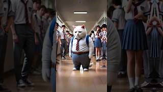 Loss Weight Cat😭😭 cartoon tomcatfunnies cutecat cat catlover shorts viralvideo trending cat [upl. by Uhsoj]