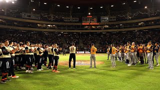 Naranjeros de Hermosillo y Mayos de Navojoa homenajean a Fernando Valenzuela [upl. by Joselow]