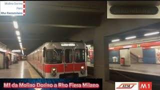 Revamping 🔴 M1 da Molino Dorino a Rho Fiera Milano [upl. by Niamert]