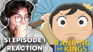 AND SO WE BEGIN  Ranking Of Kings REACTION Episode 1 [upl. by Saretta]