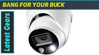 Lorex 4K Ultra HD Smart Deterrence Camera with Smart Motion Detection  TwoWay Talk Audio [upl. by Lorianne]