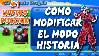 TUTORIAL  Como modificar el modo historia de DBZ TTT  Cap 1  Introducción [upl. by Singleton]