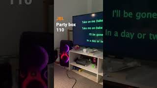 JBL party box 110 sound test [upl. by Carma]