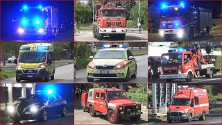 TEMPESTA A MESTRE  Vigili del Fuoco SUEM 118 e Polizia Locale in emergenza [upl. by Inaliak]