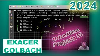 Matemáticas 32 Exacer Guía 2024 [upl. by O'Dell406]