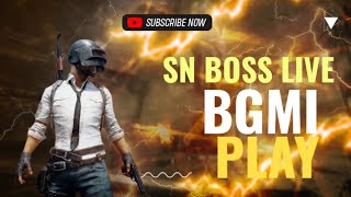 BGMI Plying With Subscribers Live  SN BOSS LIVE [upl. by Shreeves]