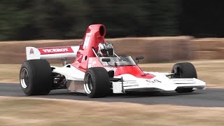 1975 LolaChevrolet T400 Formula 5000 driven FAST [upl. by Annahahs]