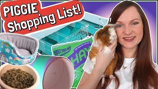 Top 10 Essential Guinea Pig Supplies for New Owners [upl. by Anelram]