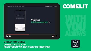 Comelit CCTV registratie met telefoonnummer [upl. by Asiral]