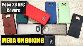 Poco X3 NFC Covers MEGA UNBOXING Part 3  Mobile Gossips [upl. by Faux773]