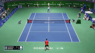 Masters 1000 Shanghai Final Set 2 [upl. by Aihsoj422]