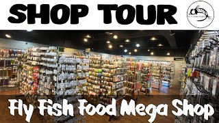 Fly Shop Tour  Fly Fish Food Did you know we had a fly shop this BIG [upl. by Elie]