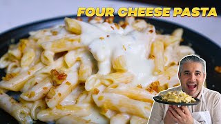 How to Make FOUR CHEESE PASTA Like an Italian [upl. by Annice797]