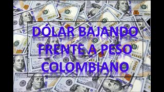 Dolar colombiano hoy [upl. by Attecnoc]