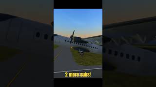 Star airlines flight 788 turbopropflightsimulator crash [upl. by Thia]