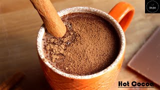 Hot Cocoa Recipe  How to make Hot Cocoa  Home Made Hot Cocoa  78 [upl. by Joyce]