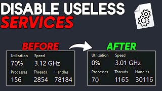 OPTIMIZE Windows for Gaming amp Performance By DISABLE these SERVICES  2024 Ultimate Update Guide [upl. by Puto]