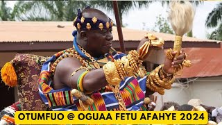 OTUMFUOs Epic Entrance to Cape Coast The Ultimate OGUAA AFAHYE Celebration [upl. by Aicirtel]