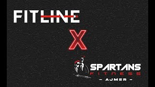 Spartans Fitness  Ajmer Rajasthan New gym installation by FitLine  New Gym Setup [upl. by Ilyssa]