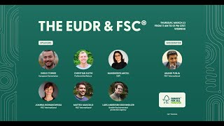 Recordings webinar “The EUDR amp FSC” [upl. by Ber]