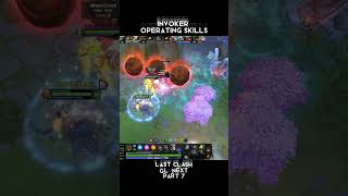 Operating Skills  Invoker Gameplay dota2 gaming invoker highlights [upl. by Randal]