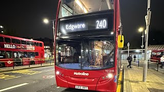 LK12 AVTMetroline Travel 2012Reg ADL Enviro400 [upl. by Joab]