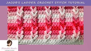 Made Easy JACOBS LADDER Stitch Tutorial Beautiful amp Deceptively Easy  How to do it [upl. by Dareg]