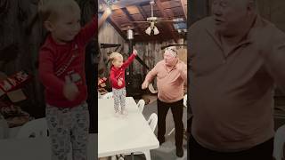 🕺Do the Ashton Table Dance with Grandpa Coot 🦆 dance toddler grandpa grandson dancing [upl. by Gibbeon347]