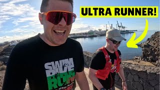 Running With An Ultra Runner amp Tough Final Ride In Lanzarote [upl. by Maureene]