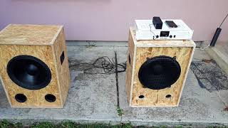 Hangfal tesztMaster audio pa 158☆speaker test☆ [upl. by Martha]