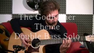 The Godfather Theme  Double Bass Solo [upl. by Seadon]