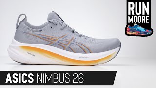 Asics Nimbus 26 Our First Impressions [upl. by Anawak]