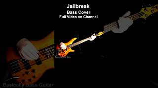 Jailbreak Bass Cover – Thin Lizzy ThinLizzy basicallybassguitar jailbreak [upl. by Isaiah353]