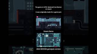 gameCATO by Blasin on itchio and CATO Buttered cat on steam game gameplay cat indiegame [upl. by Enilegnave]