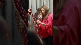 Saree Draping Class Subharambh Makeup Studio saree makeuptutorial [upl. by Yeltnerb]