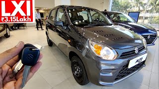 Maruti Suzuki Alto 800 LXI On Road Price Features Interior and Exterior Review [upl. by Lori946]