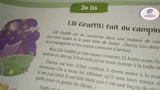 lecture Lili graffiti fait du camping CE2 [upl. by Sset]