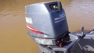 Test of Yamaha 30 HP [upl. by Kamp]