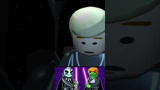 Vaders Death Scene legostarwars starwars returnofthejedi darthvader lukeskywalker [upl. by Bernt]