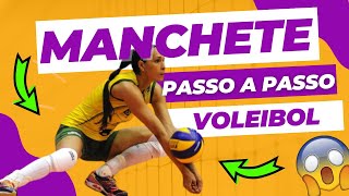 COMO FAZER A MANCHETE  PASSO A PASSO  VOLEIBOL [upl. by Kevyn150]