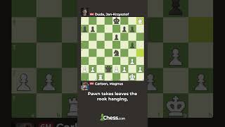 Magnus Carlsen Plays The Chess Move Of The Year [upl. by Becca819]