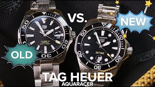 14 differences between the old and new TAG Heuer Aquaracer collection [upl. by Herrington780]