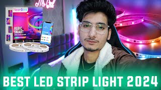 Best RGBIC LED Strip By NeonBlink  RGB IC LED Strip With Music Sync amp 140 Effects India 2024 [upl. by Balbur366]