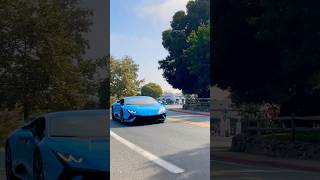 Supercars Accelerating Lamborghini Huracan Performante amp Doug Demuro Countach [upl. by Patrizia]